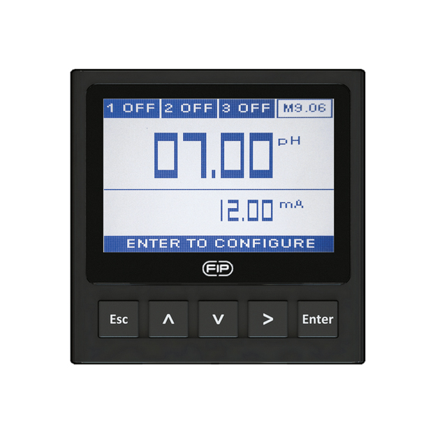 pH/ORP Monitor en transmitter- M9.06 - Paneelinbouw