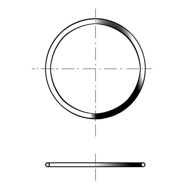 O-ring - voor vlotter-doorstromingsmeter type FSIV